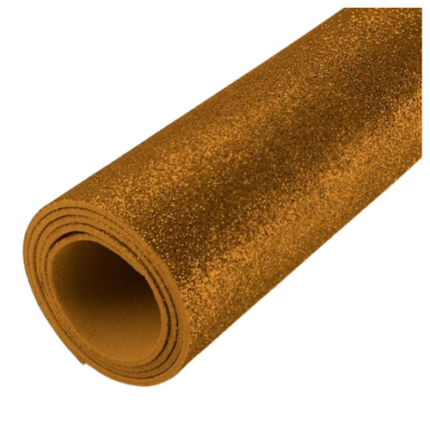 EVA BRONZE 40X48 C/GLITTER FOLHA 1.5 MM UN YINS PAPER