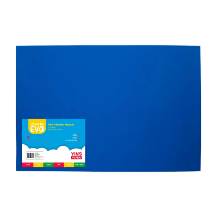 EVA AZUL ESCURO 40X48 FOLHA 1.5 MM UN YINS PAPER