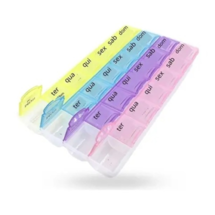 PORTA COMPRIMIDOS DE PLASTICO 21X10CM