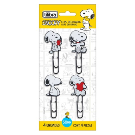 CLIPS DECORADO SNOOPY BLT/4