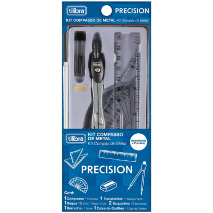 KIT COMPASSO MET PREC 7PCS BLT