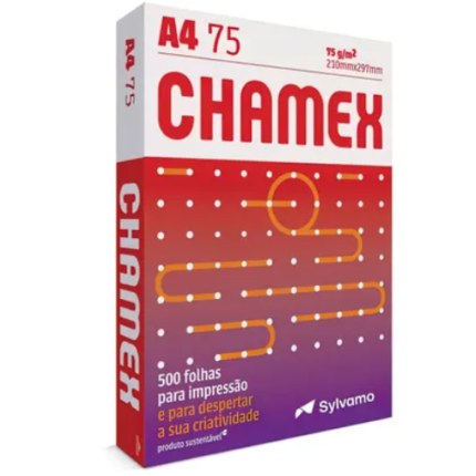 PAPEL A4 CHAMEX 75G 500 FLS