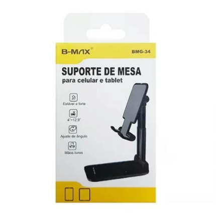 SUPORTE DE MESA PARA CELULAR E TABLET - BGM34