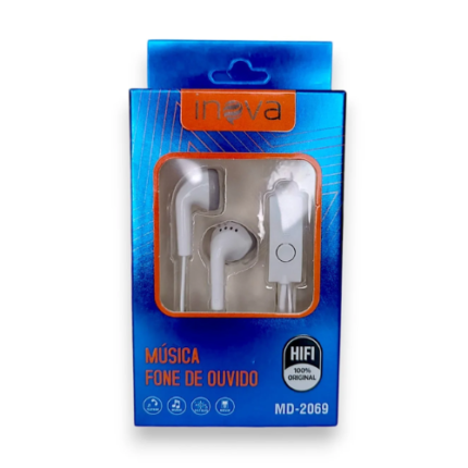 FONE DE OUVIDO MD-2069