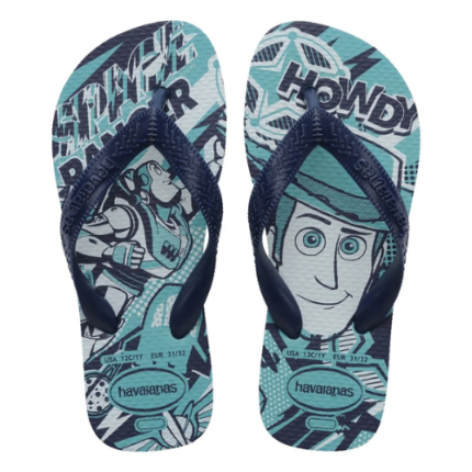 HAVAIANAS KIDS DISNEY AZUL MARINHO 33/4 1UN