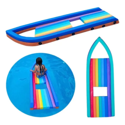 JANGADA FLUTUANTE COLORIDA