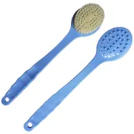 ESCOVA DE BANHO DE PLASTICO 35X7CM