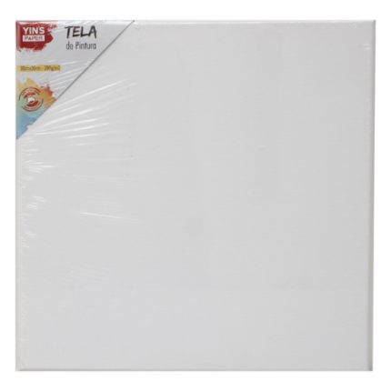 TELA DE PINTURA FINA PARA ESBOCO 30X30CM LISA YINS PAPER
