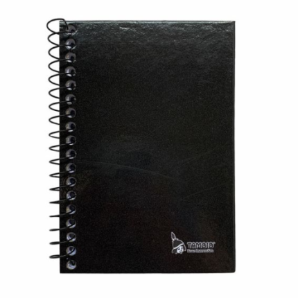 CADERNETA ESPIRAL C.DURA NEUTRO 64FLS