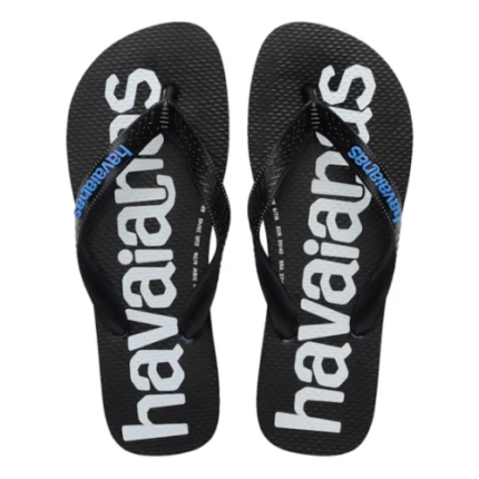 HAVAIANAS MASC LOGOMANIA2 AZUL BRILHANTE 43/4 1UN