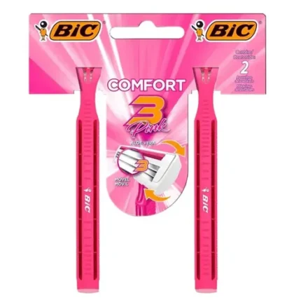 APARELHO DEPILATORIO BIC COMFORT PINK