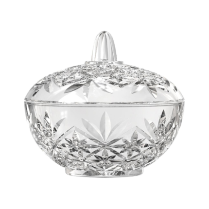 BOMBONIERE DE VIDRO VIVIAN 380ML 12CM