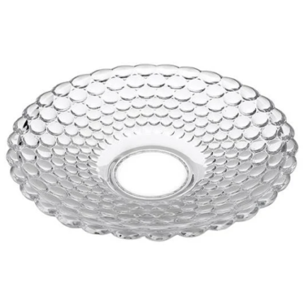 CENTRO DE MESA DE VIDRO BUBBLE 29CM