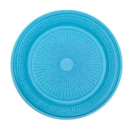 PF 15 CM PRATO FUNDO BIODEGRADAVEL AZUL 10 UN