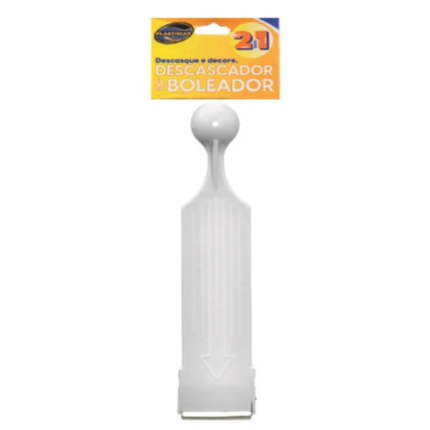 BOLEADOR E DESCASCADOR BRANCO BLISTER