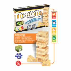 TERREMOTO 36 PECAS - Ref.: 07