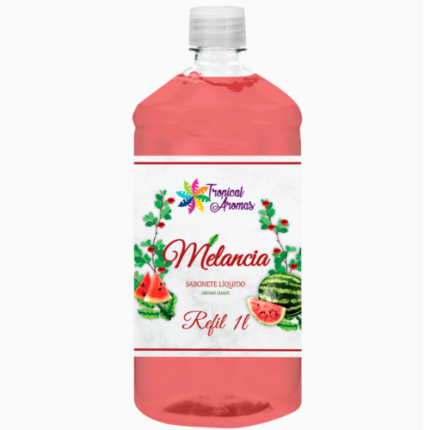 REFIL SABONETE LIQUIDO 1000 ML - MELANCIA