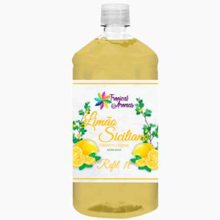 REFIL SABONETE LIQUIDO 1000 ML - LIMAO SICILANO