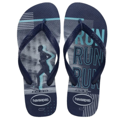 HAVAIANAS TOP ATHLETIC MARINHO/AZUL TRADICIONAL 45/6 1UN