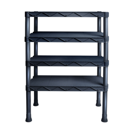 ESTANTE ATENA RATTAN C ENC LATERAL 4 NIVEIS POS INDUSTRIA