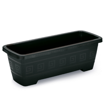 TACHO RETANGULAR GG 17,5 LITROS - PRETO