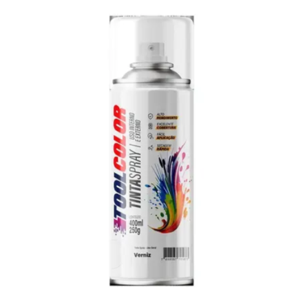 TINTA SPRAY 400ML TOOLCOLOR UG VERNIZ