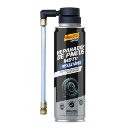 REPARADOR DE PNEUS MOTO AE 200ML MUNDIAL PRIME