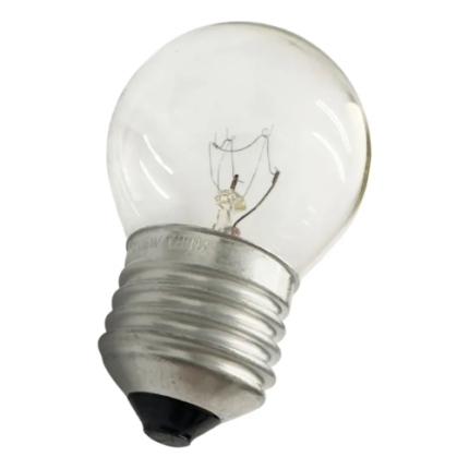 BF LAMPADA BOLINHA TRANSPARENTE DECORATIVA E27 15W 127V