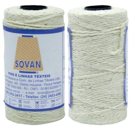 BARBANTE ALGODAO N4 ROLO 100G SOVAN