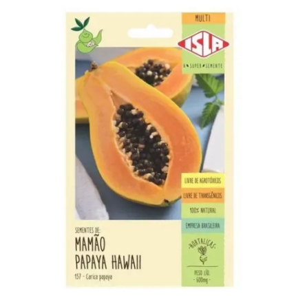SEMENTE MAMAO PAPAYA HAVAII 0,2G ISLA