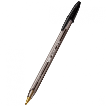 CANETA BIC CRISTAL INTENSO PRETO 1.6