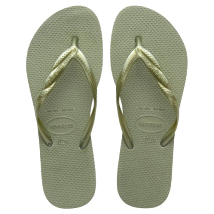 HAVAIANAS FEM FANTASIA II SMOKE GREEN 37/8 1UN