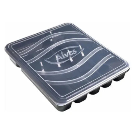 PORTA TALHERES COM TAMPA / 6 DIVISORIAS DE PLASTICO PARA USO GERAL - SORTIDO