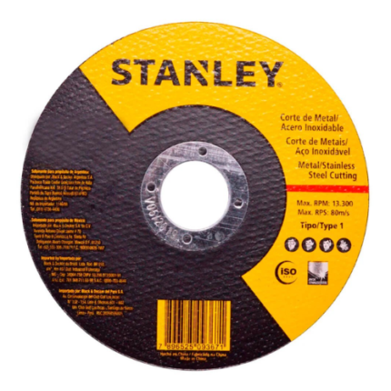 DISCO CORTE FINO 4.1/2X1X7/8 MET/ INOX STANLEY(E)