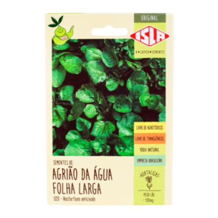 SEMENTE AGRIAO AGUA FOLHA LARGA 0,12G ISLA