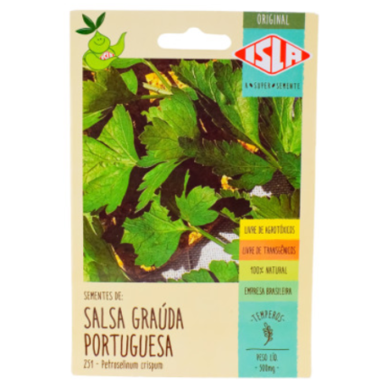 SEMENTE SALSA GRAUDA PORTUGUESA 0,5G ISLA - REF 251