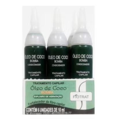 VITAMINA CAPILAR FIOTRAT OLEO COCO BOMBA 10ML