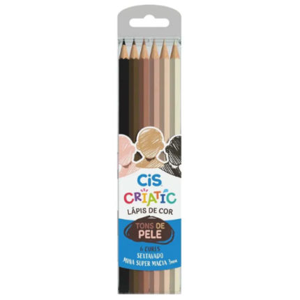 LAPIS DE COR CRIATIC PELE EST C/6