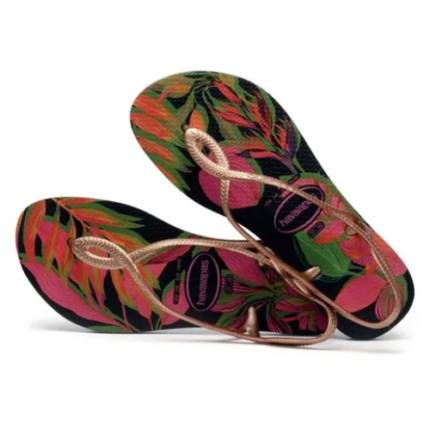 HAVAIANAS LUNA PRINT BERINJELA 39/0 1UN