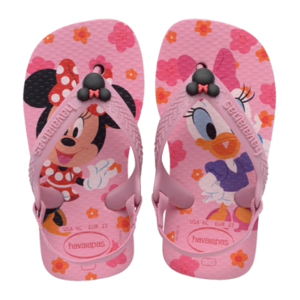HAVAIANAS NEW BABY DISNEY CLASSIC ROSA FLUX 23/4 1UN