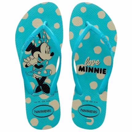 HAVAIANAS SLIM DISNEY AZUL 35/6 1UN