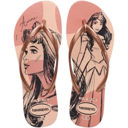 HAVAIANAS SLIM PRINCESAS ROSA BALLET 39/0 1UN