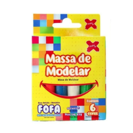MASSA MODELAR 65GR 6 C