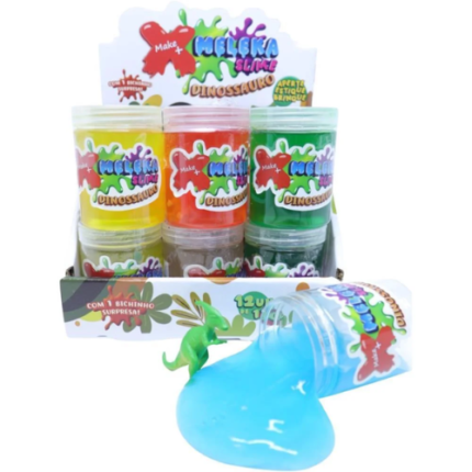 SLIME 130G DINOSSAURO SORT UN