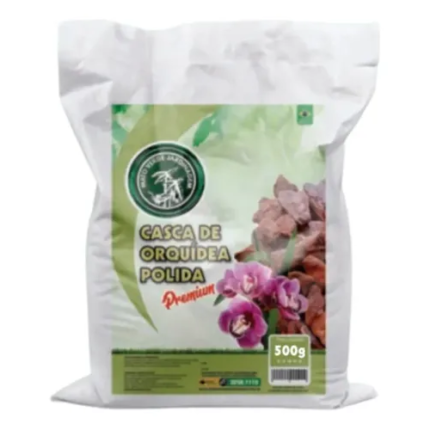 CASCA DE ORQUIDEA POLIDA 500G