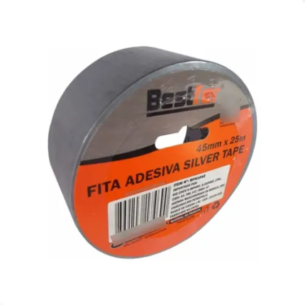 BF FITA ADESIVA SILVER TAPE 45MMX5M