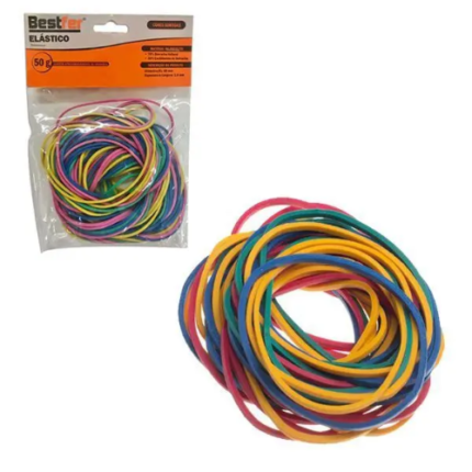 BF ELASTICO DE USO GERAL 50G MISTO (APROX 66UNID)