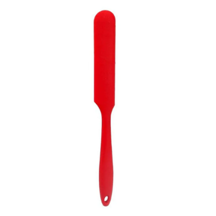 ESPATULA DE SILICONE CONFEITEIRO 23X2 CM VERMELHO