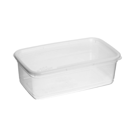 POTE NEWLIFE RETANGULAR 3 LITROS - TRANSPARENTE