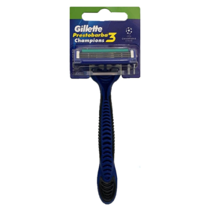 APARELHO GILLETTE PRESTO 3 CHAMPIONS 12UN